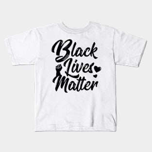 Black Lives Matter v2 Kids T-Shirt